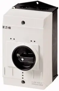 Разъем Eaton CI-K2-PKZ0-G 219654 BKL Electronic 72630 с поворотным переключателем (Д x Ш x В) 130 x 100 x 160 мм, серый, черный, 1