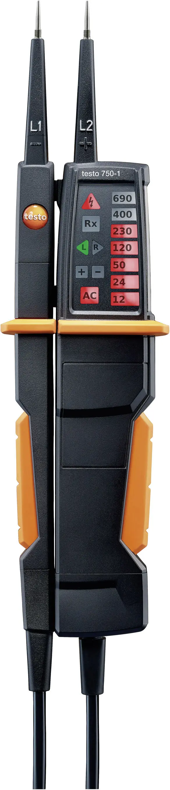Двополюсний тестер напруги testo 750-1 CAT IV 600 В, CAT III 1000 В