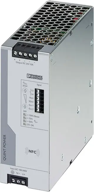 Блок живлення для DIN-рейки Phoenix Contact 2904601 24 В/DC 10 A 240 Вт Кількість виходів: 1 x Опис 1 шт.