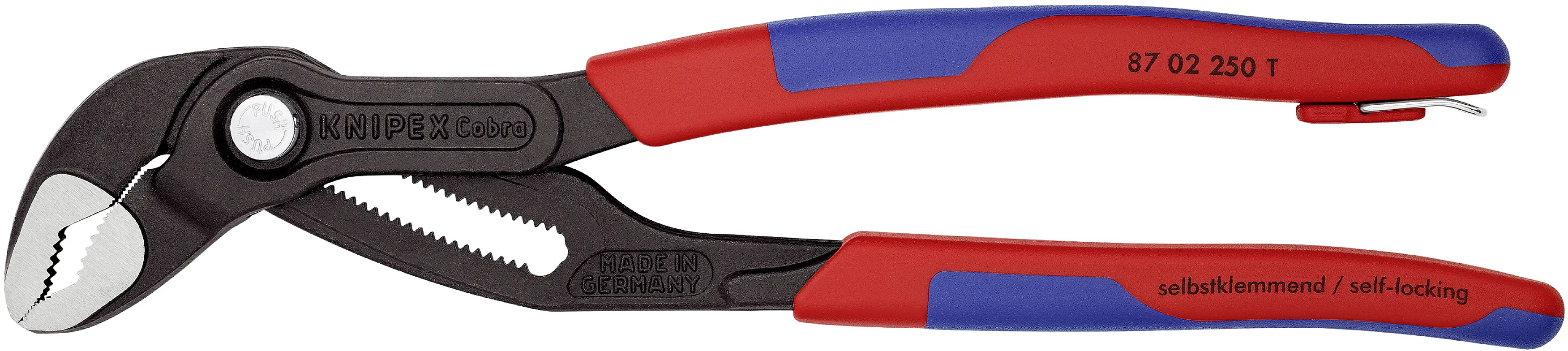 Клещи для водопроводных насосов Knipex Cobra 87 02 250 T 250 мм
