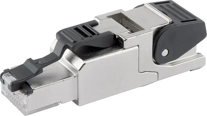 Прямой штекерный разъем RJ45 Telegärtner 100023042 Количество контактов 8P8C 10 шт.