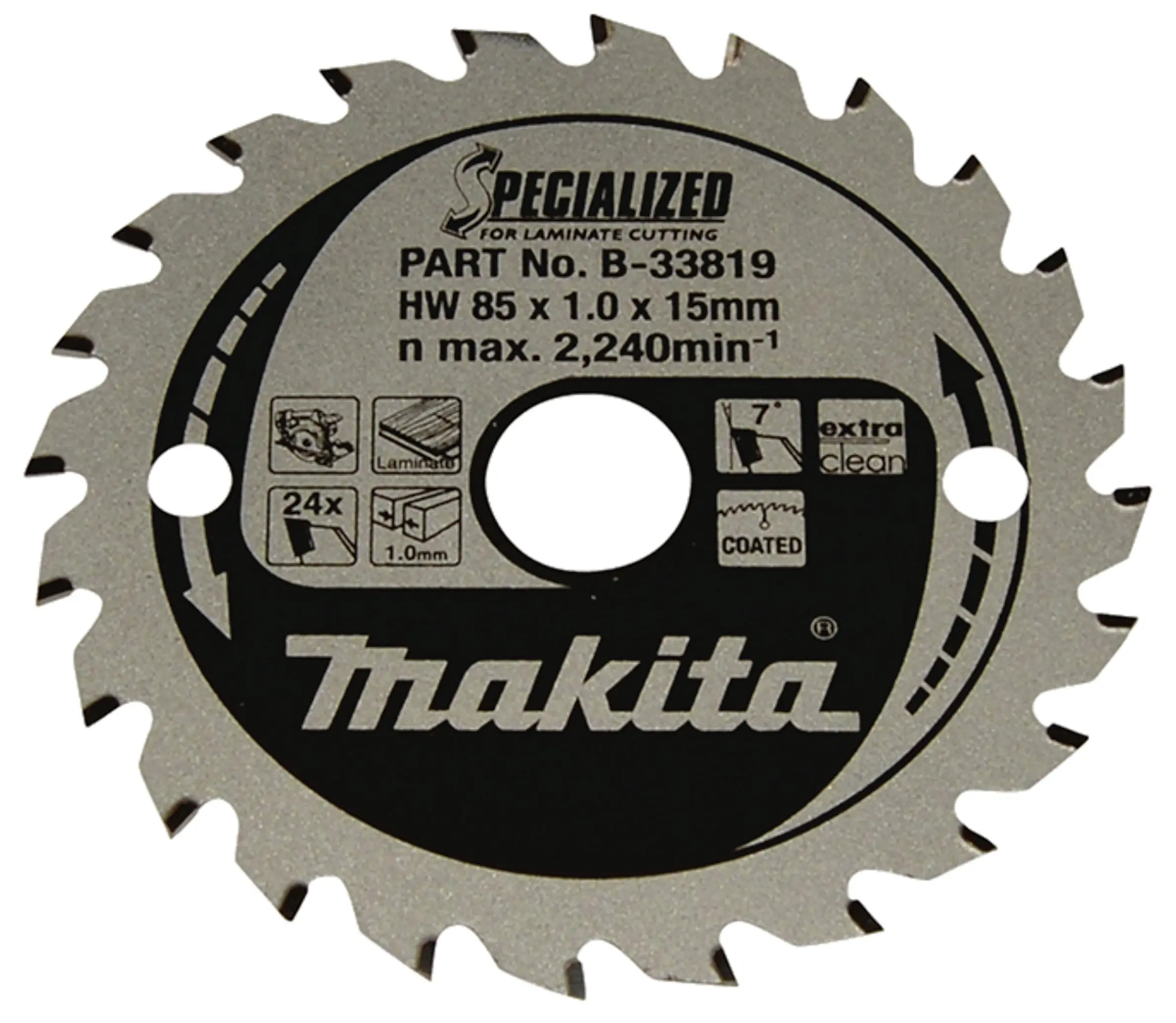 Диск отрезной Makita SPECIALIZED 85 x 15 x 1,0 мм 1 шт.