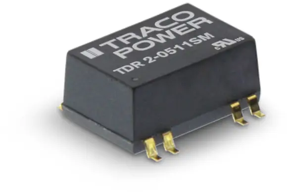 DC/DC преобразователь TracoPower TDR 2-4822SM, для SMD-компонентов TDR 2-4822SM, SMD, 2 Вт, 12 В/DC, -12 В/DC, 83 мА, 1 шт.