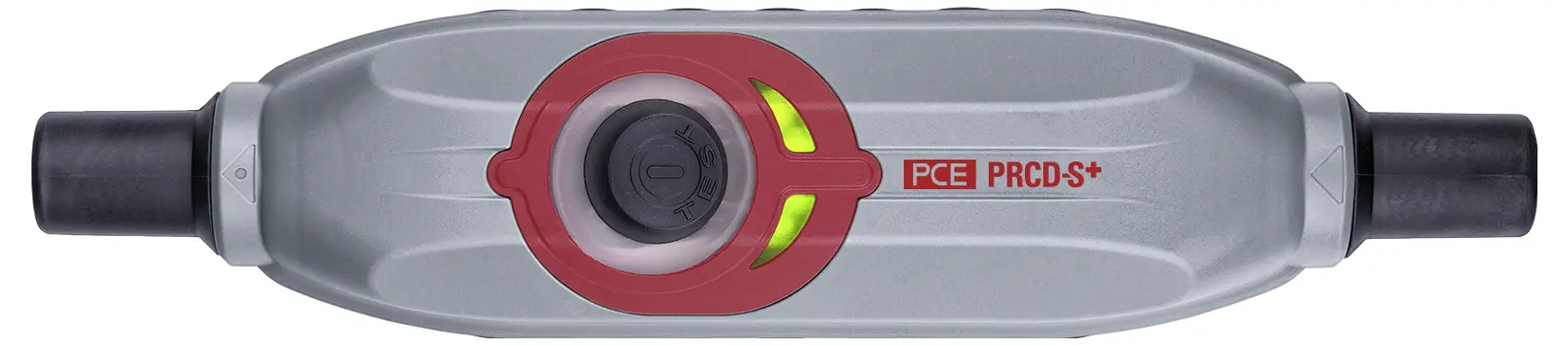 Адаптер для засобів індивідуального захисту PCE 967011355 PRCD-S+ 230 В сірий, чорний, червоний IP55