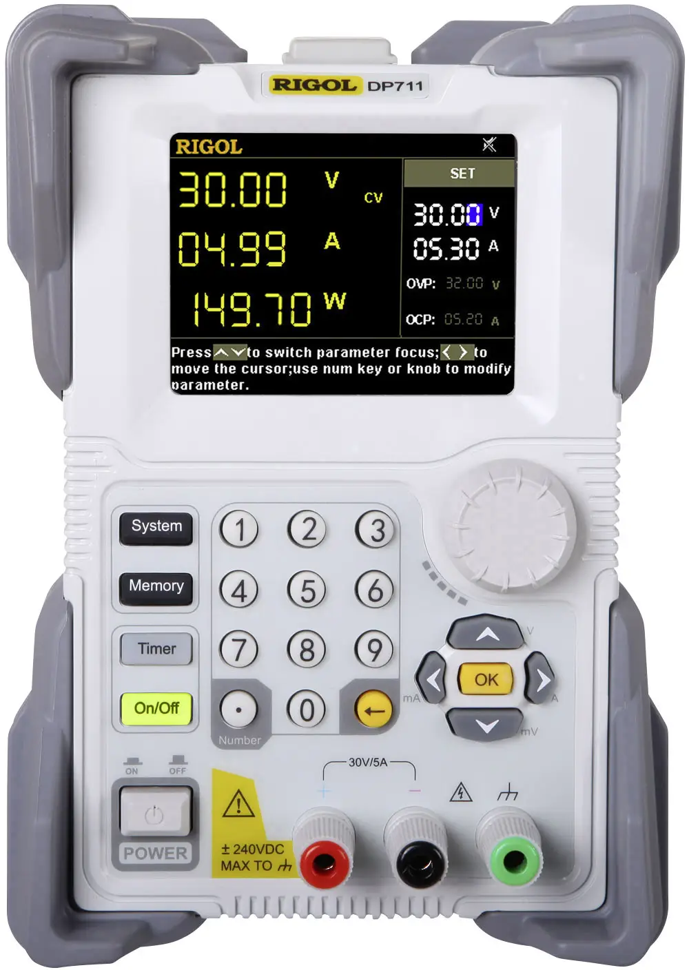 Регулируемый лабораторный блок питания Rigol DP711 0 - 30 0 - 5 A 150 Вт