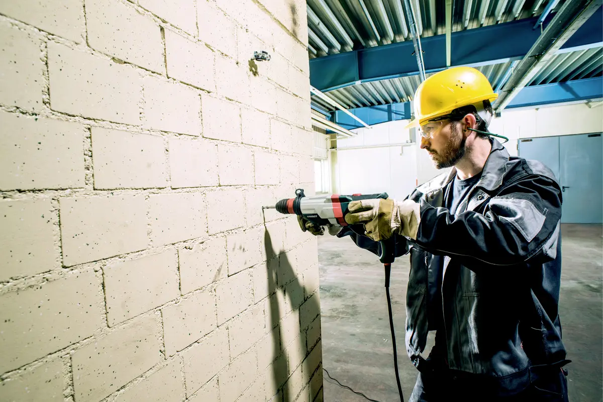 Перфоратор Metabo 600713500, отбойный, 1100 Вт, 230 В, SDS-Plus, вкл. кейс