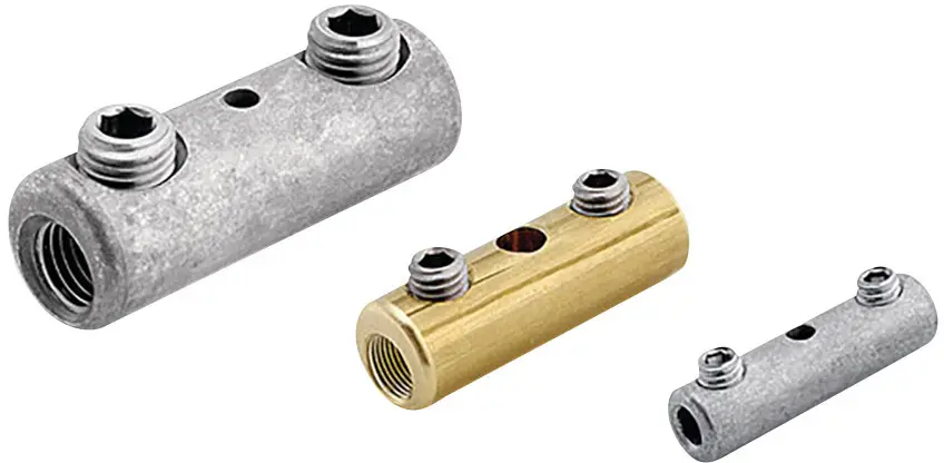 Комплект термоусадкових з'єднань з гвинтом HellermannTyton LVK-C-5x1.5-6 PO-X BK 380-04013, 12 - 48 мм, 1 шт.