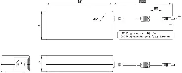 Источник питания постоянного напряжения Bicker Elektronik BET-0924-T BET-0924-T 3,7 А 90 Вт