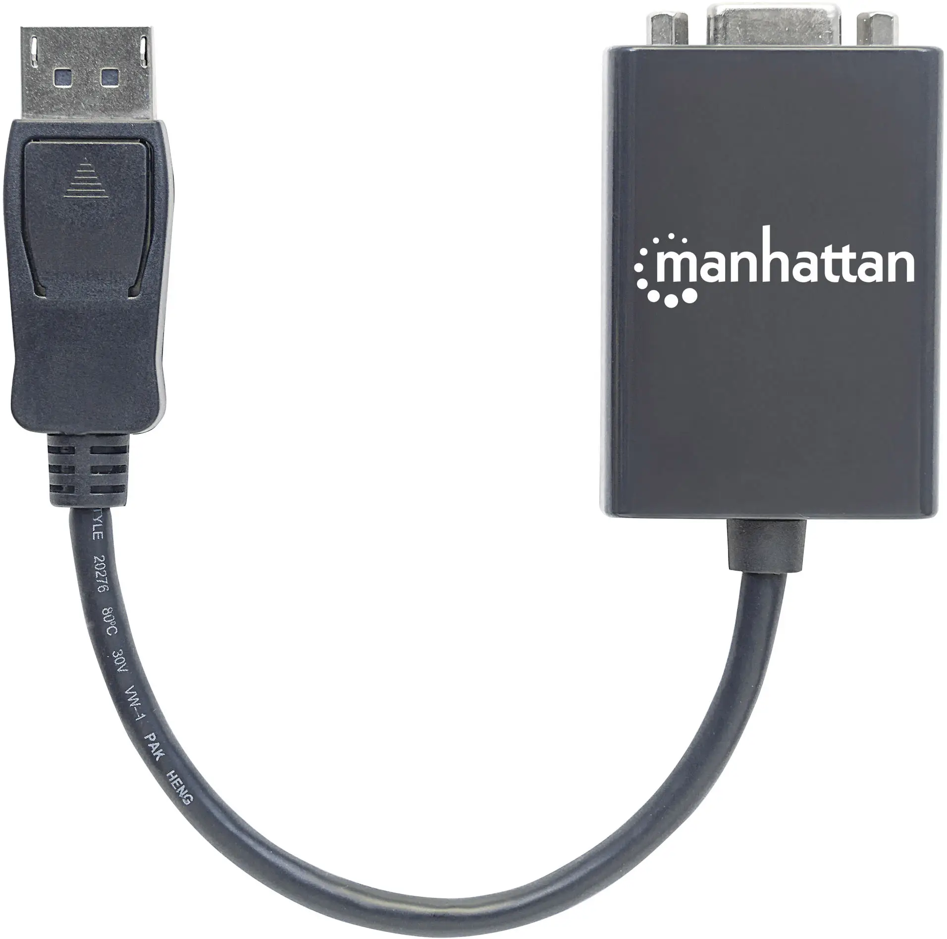 Адаптер DisplayPort, VGA Manhattan 151962 151962, 15,00 см