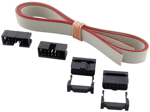 BKL Electronic 10122101 Разъем-вилка, комплект с фиксатором натяжения кабеля Размеры сетки: 2,54 мм Количество контактов: 16 Колич