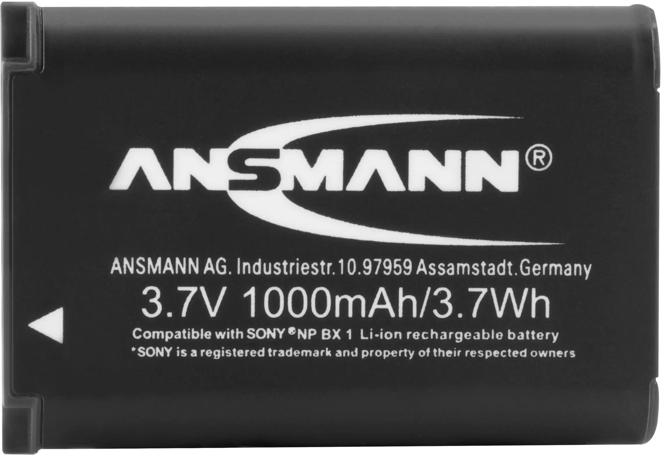 Змінний акумулятор для камери Ansmann NP-BX1 Напруга: 3,7 В Ємність (мАг, Аг): 1000 мАг