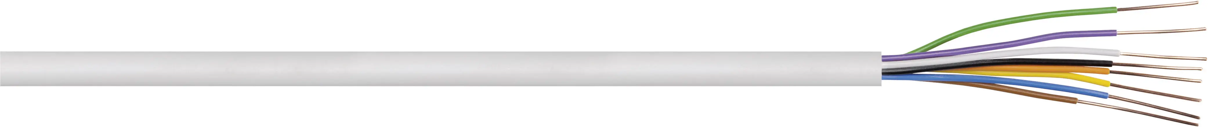Провод для звонка Kash 70I130, 3 x 2 x 0,8 мм² + 1 x 2 x 0,8 мм², белый, 10 м