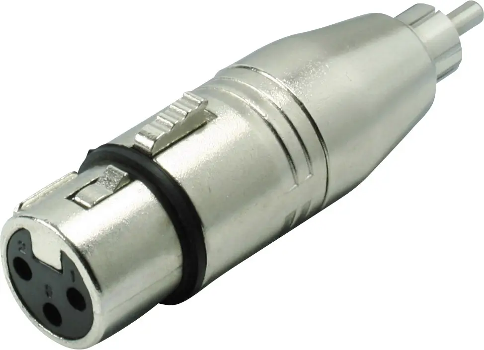 XLR адаптер Разъем XLR мама - разъем RCA/cinch папа моно Kash 55061 1 шт.