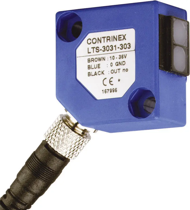 Дифузний датчик Contrinex LTS-3031-303, 10 - 36 В/DC, 1 шт.
