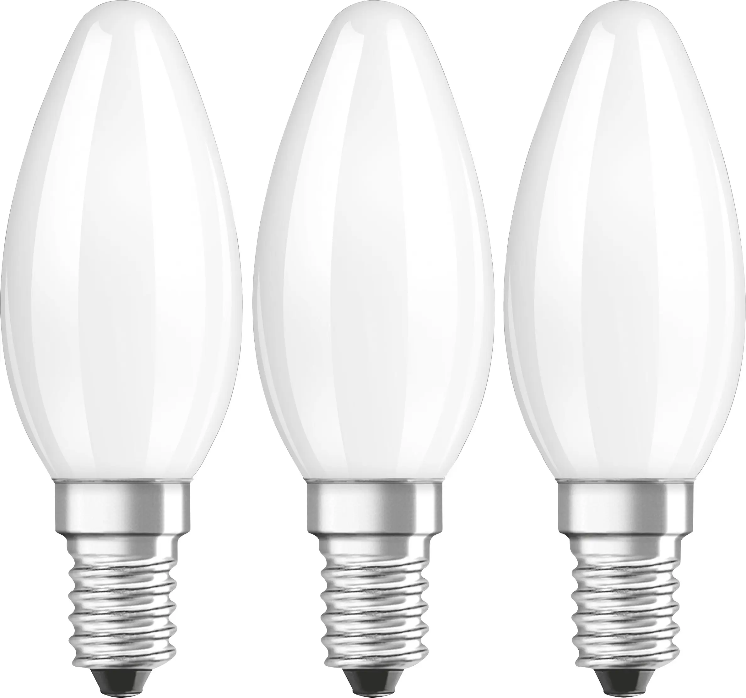 Светодиодная лампа OSRAM HOMELIGHTING 4058075819375 E14 4,2 Вт = 40 Вт 470 лм, теплый белый свет, 3 шт.