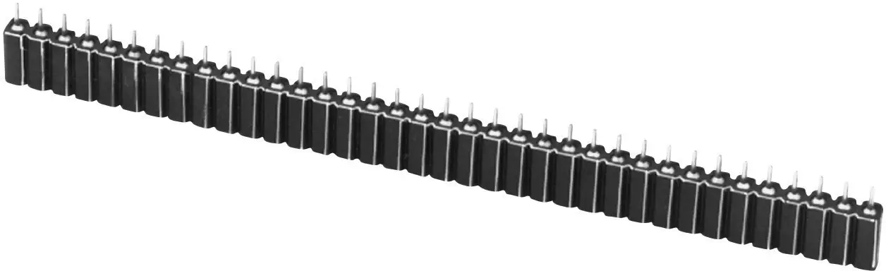 TRU COMPONENTS TC-0306-040-1-50-00 Штирковий роз'єм, гніздо, прецизійний 1 шт.