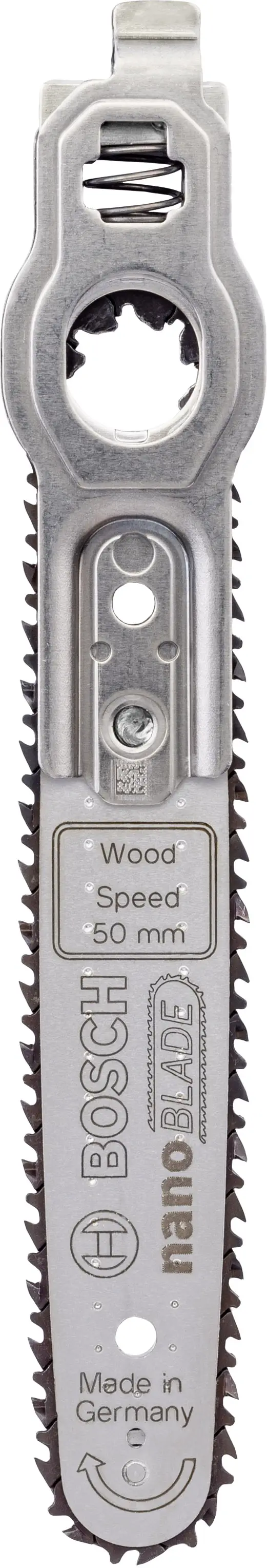 Пильне полотно для ланцюгової пилки Bosch Home and Garden 2609256D84 nanoBLADE Wood Speed 50 Micro підходить для EasyCut 12, EasyC