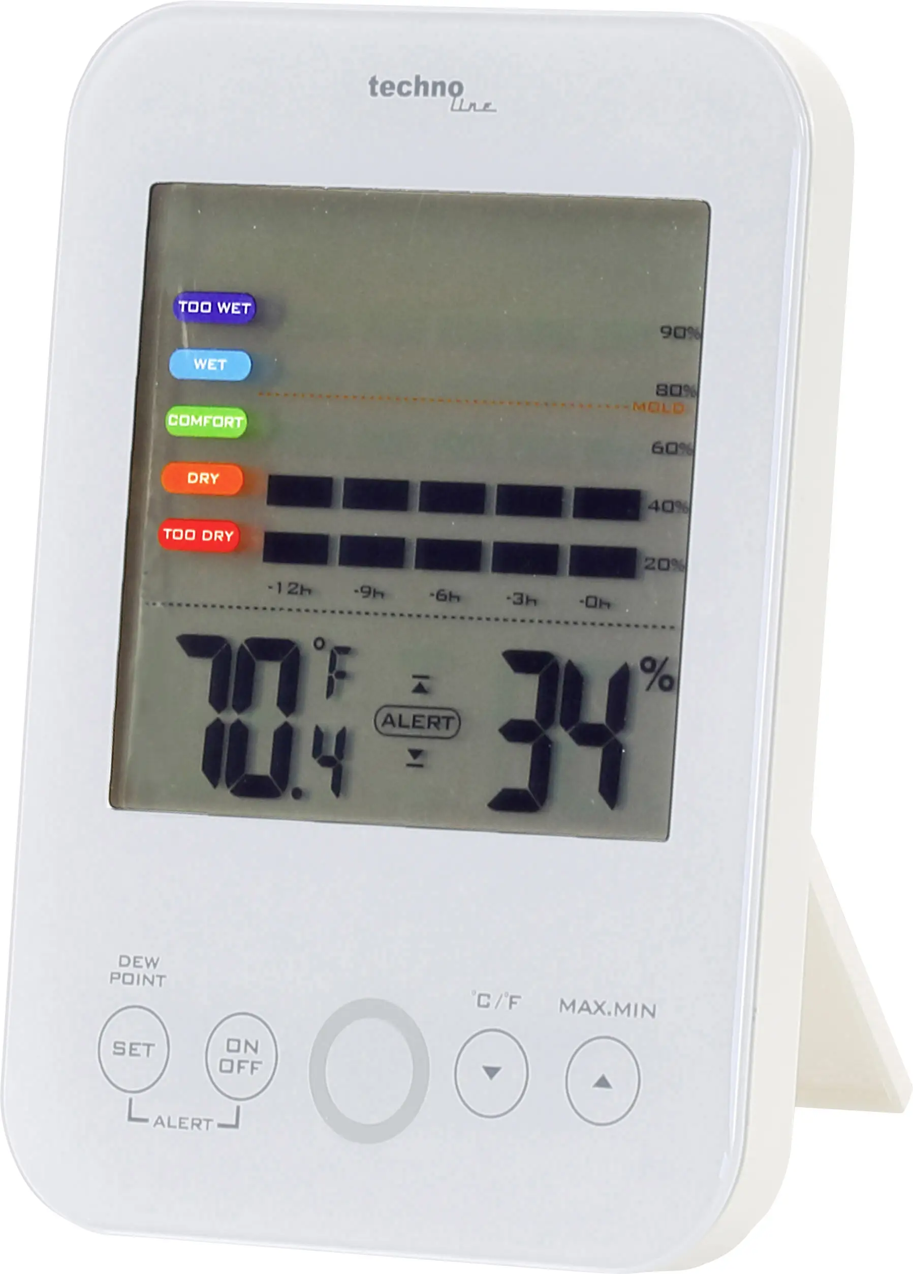 Термогігрометр Techno Line WS 9422, від 20 до 95%, 0 - 50 °C