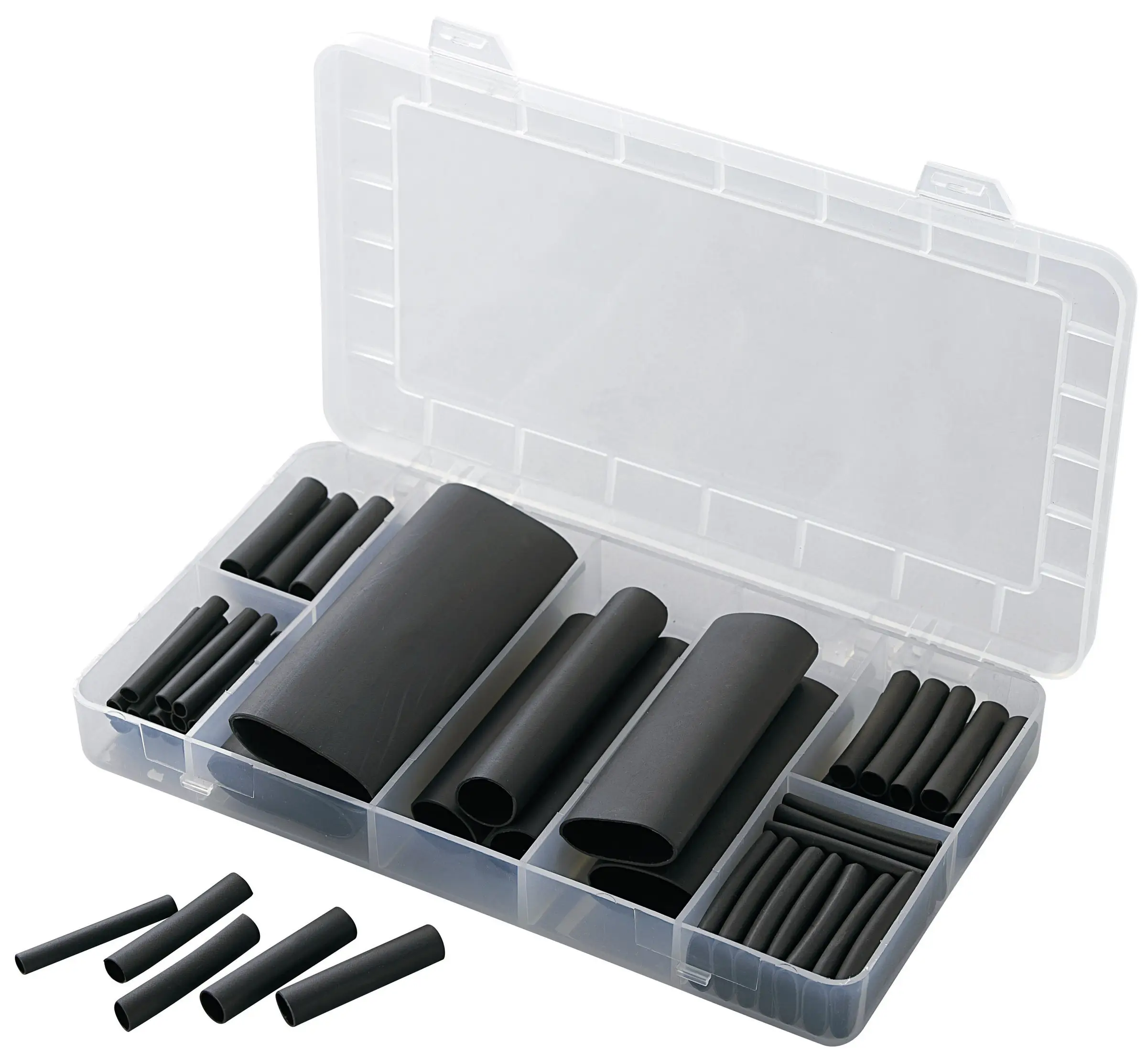 TRU COMPONENTS 1566305 Комплект термоусадочных трубок, 3:1, 52 шт.