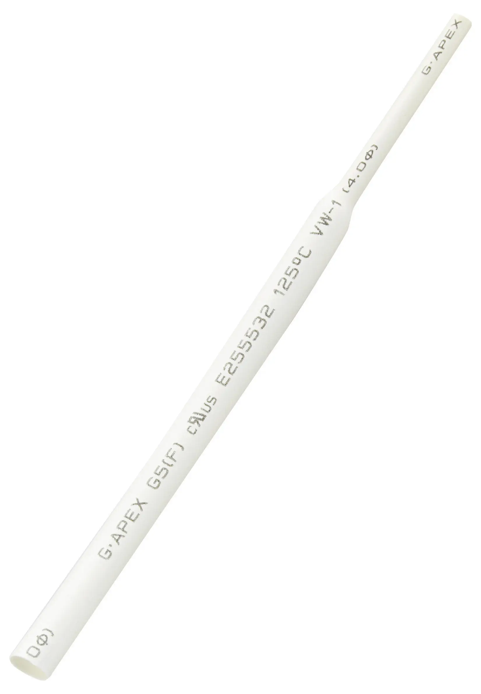 TRU COMPONENTS 1566764 Термоусадочная трубка без клея B2G5-6 W, 2:1, от 9 мм до 4,50 мм, 10 м