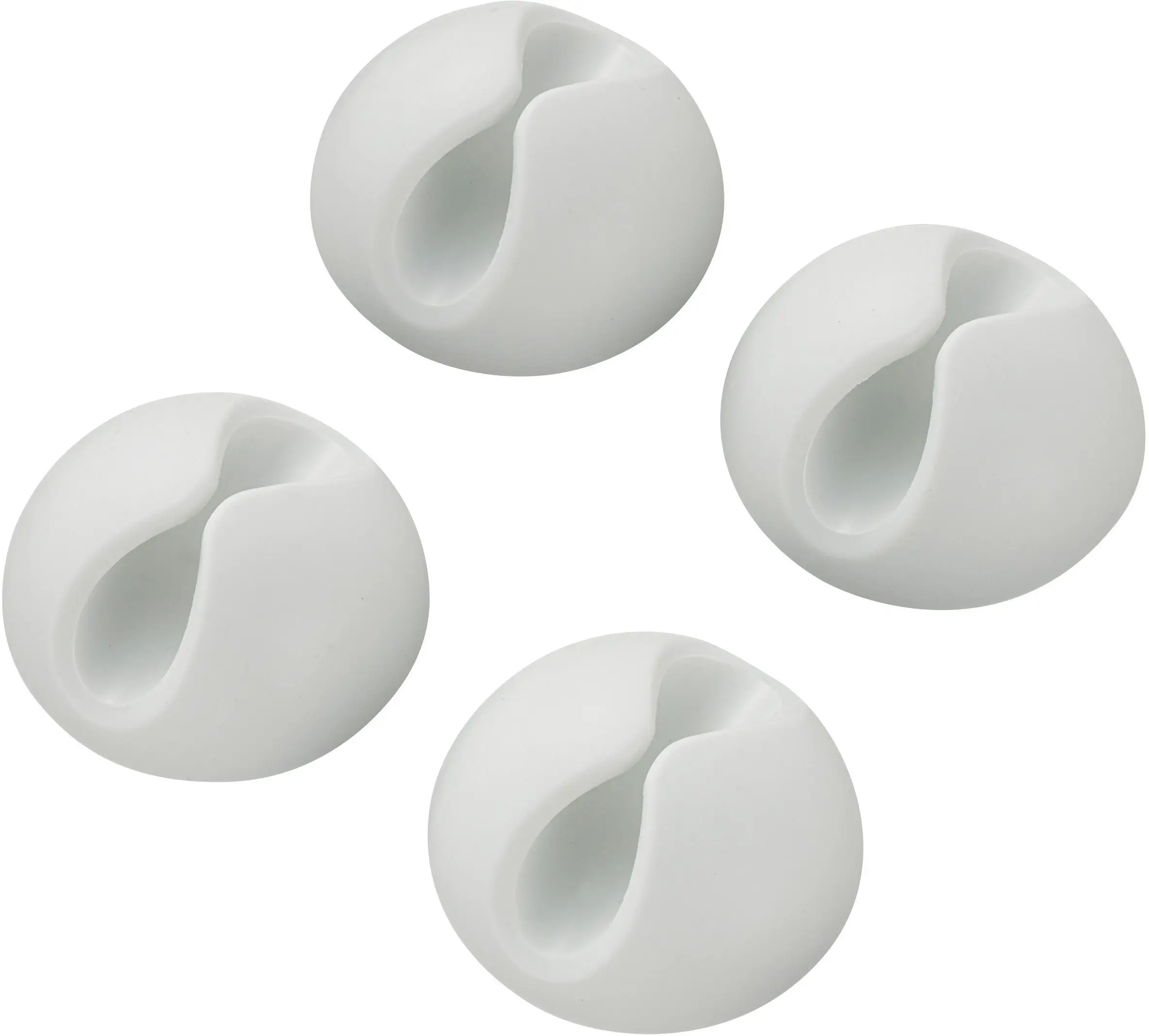Тримач кабелю TRU COMPONENTS SWC-10WT/4P 542241, 9 мм (макс.), 4 шт.
