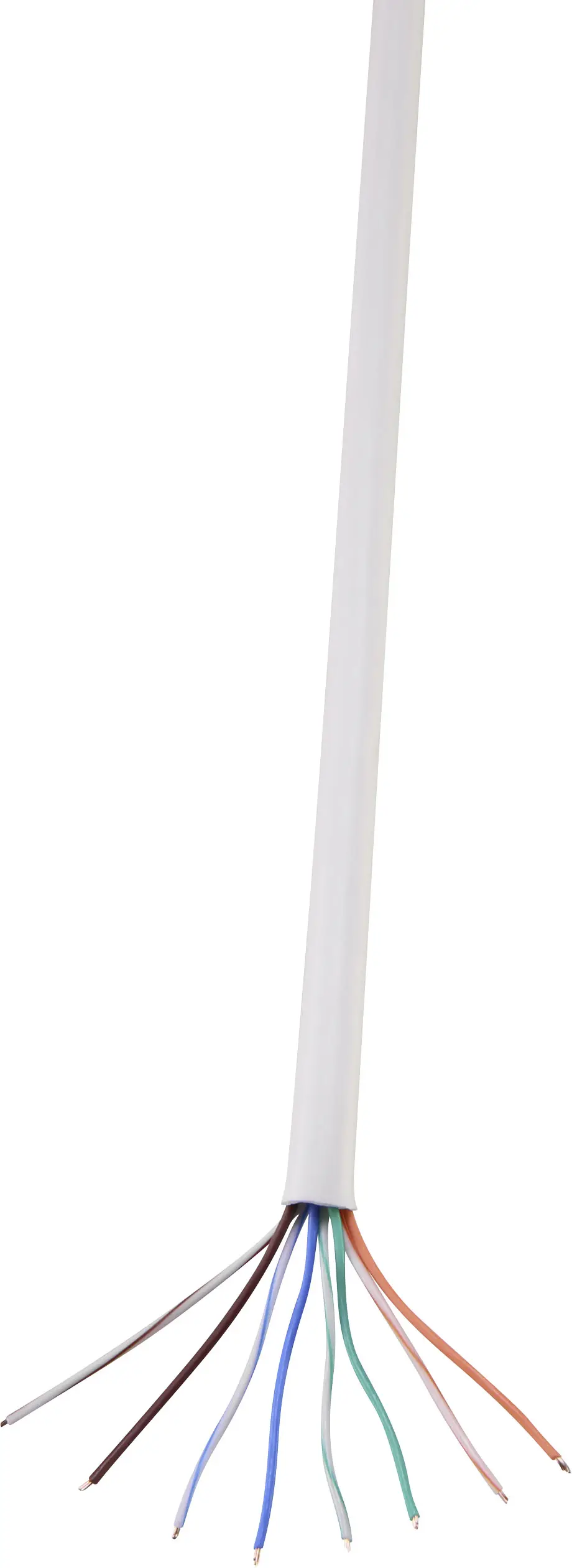 TRU COMPONENTS Сетевой кабель CAT 5e U/UTP 4 x 2 x 0,14 мм² белый 100 м