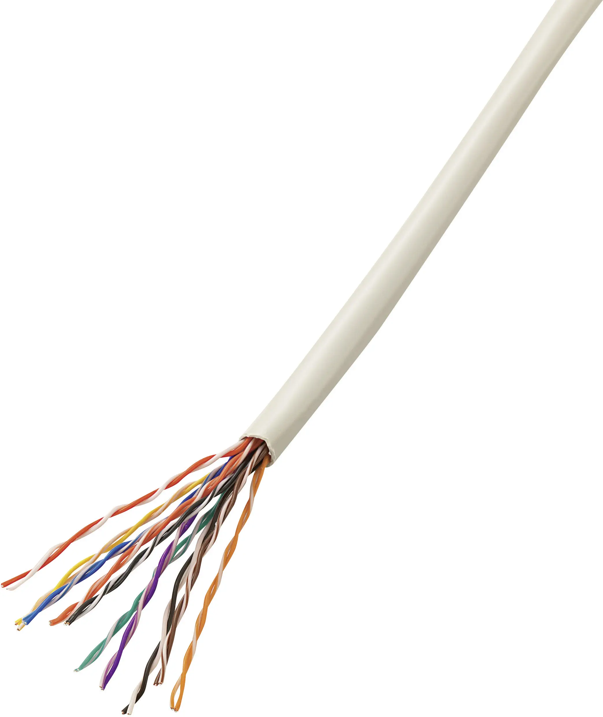 Телефонний кабель TRU COMPONENTS J-Y(ST)Y/CCA 1567184, 48 В, 20 x 9 мм, 50 м