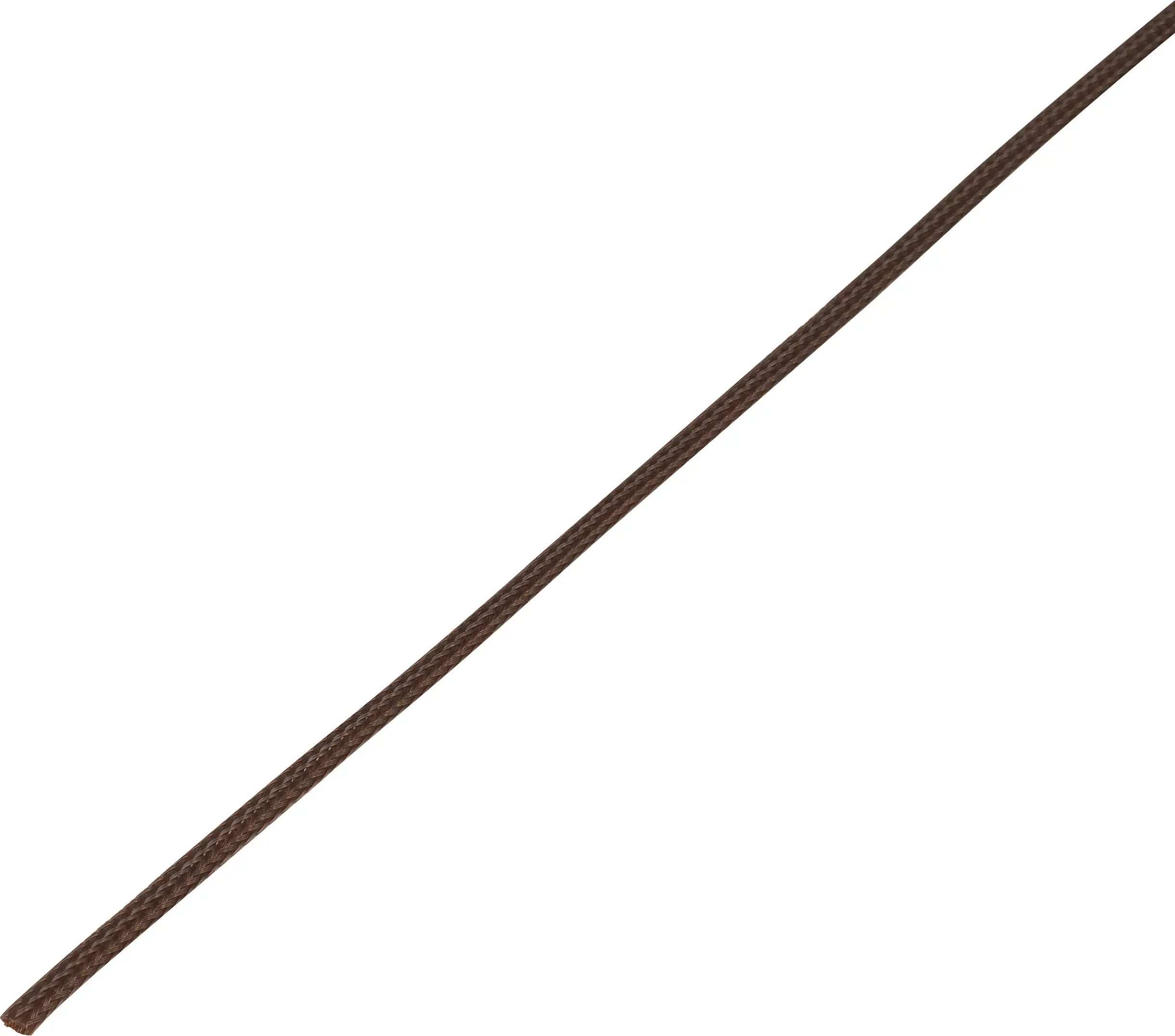 TRU COMPONENTS 1569274 CBBOX0205-BROWN Коричневый армированный шланг из ПЭТ, диаметр 2–5 мм, длина 10 м