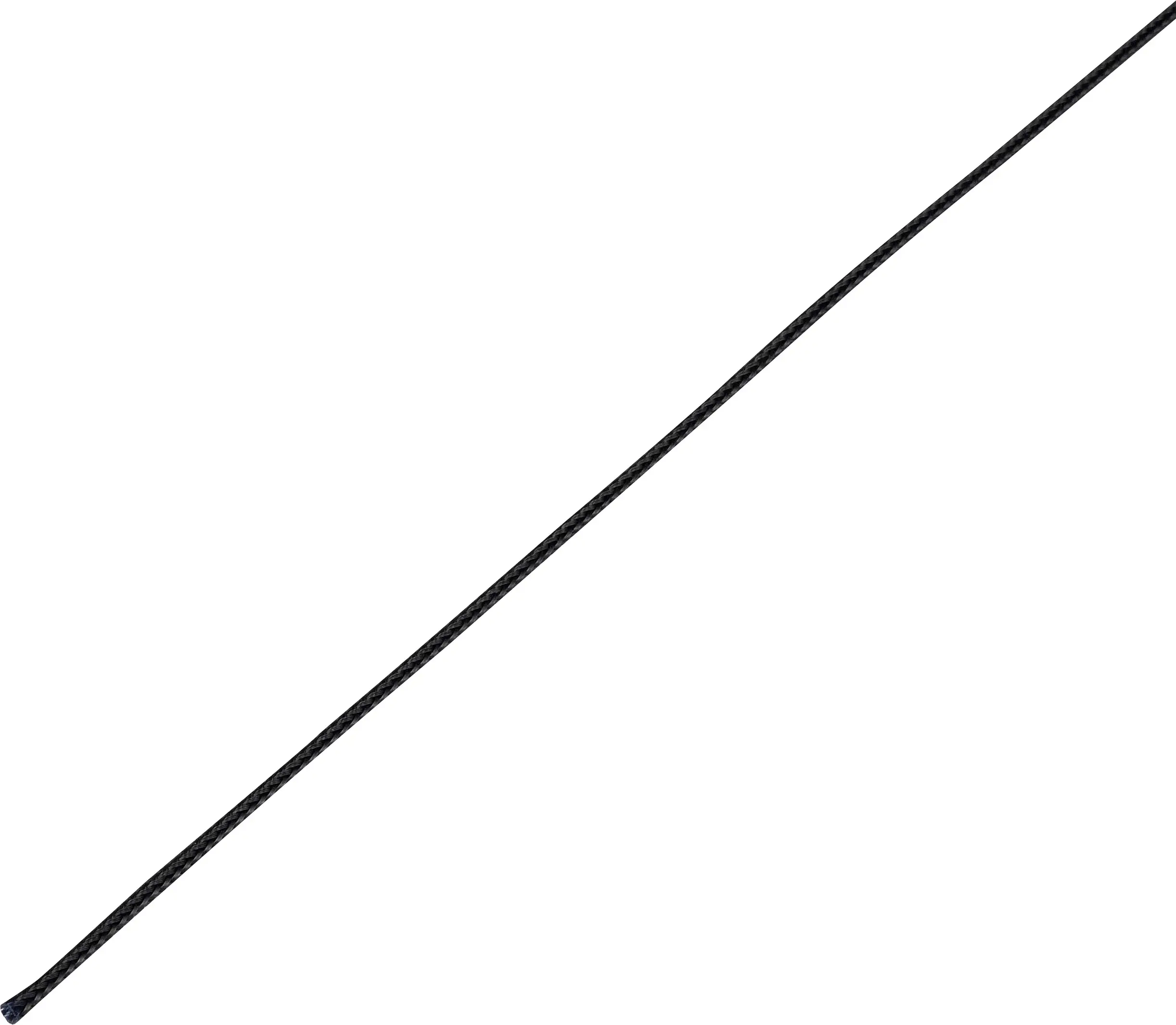 TRU COMPONENTS 1569275 CBBOX0205 — Черный армированный шланг из ПЭТ, диаметр 2–5 мм, длина 10 м