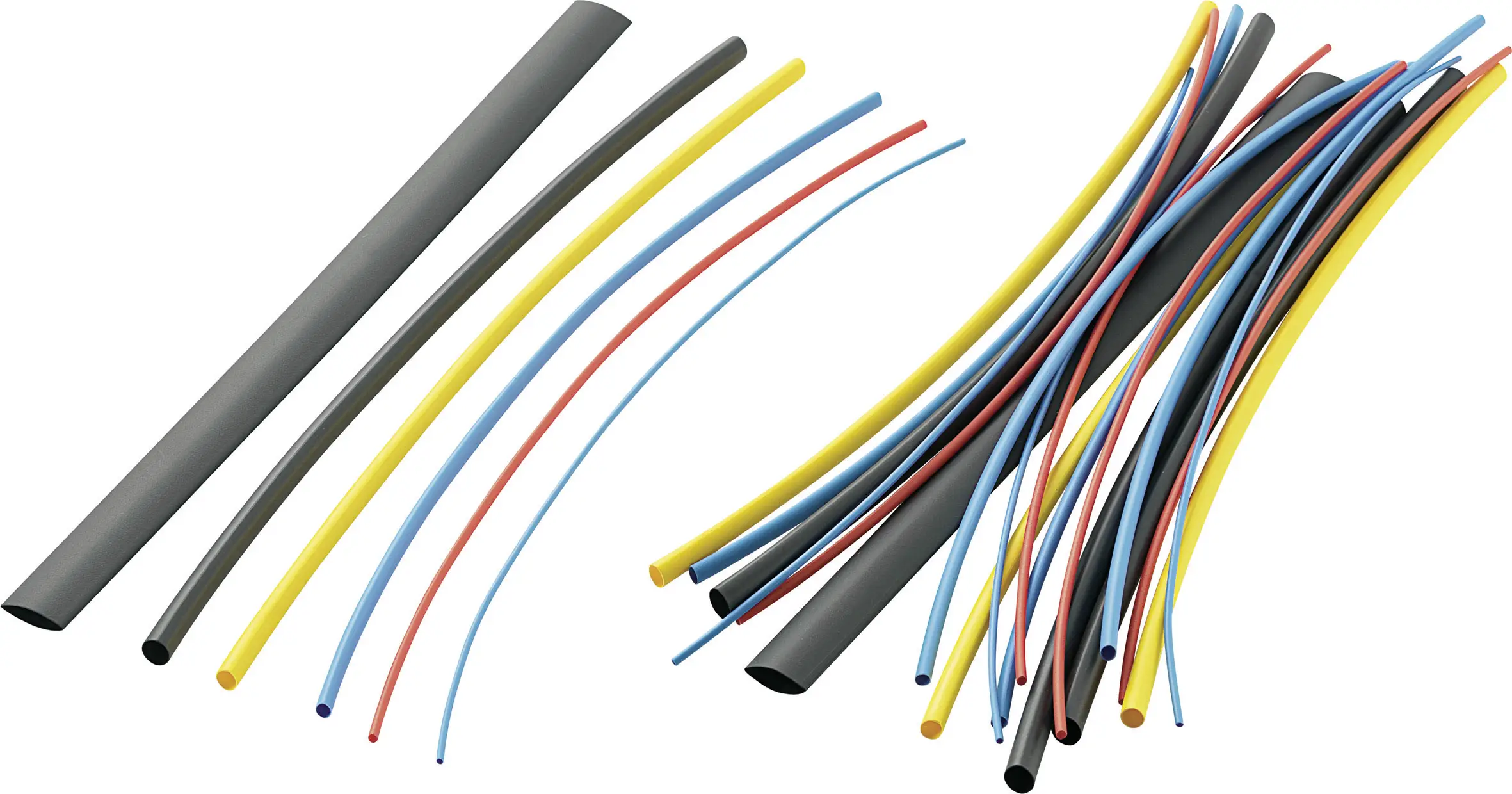 Комплект термоусадочних трубок TRU COMPONENTS 1571322 RPS7, 2:1, від 9,50 мм до 0,60 мм, 28 шт.