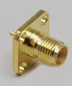 Разъем SMA TRU COMPONENTS 1577819 гнездовой разъем для вертикальной установки 1 шт.