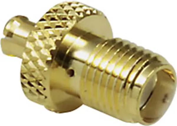 Адаптер MCX TRU COMPONENTS 1579350 Разъем MCX «папа» - разъем SMA «мама» 1 шт.