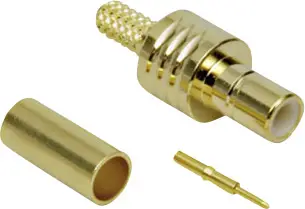Разъем SMB TRU COMPONENTS 1579398, прямой штекер, 50 Ом, 1 шт.
