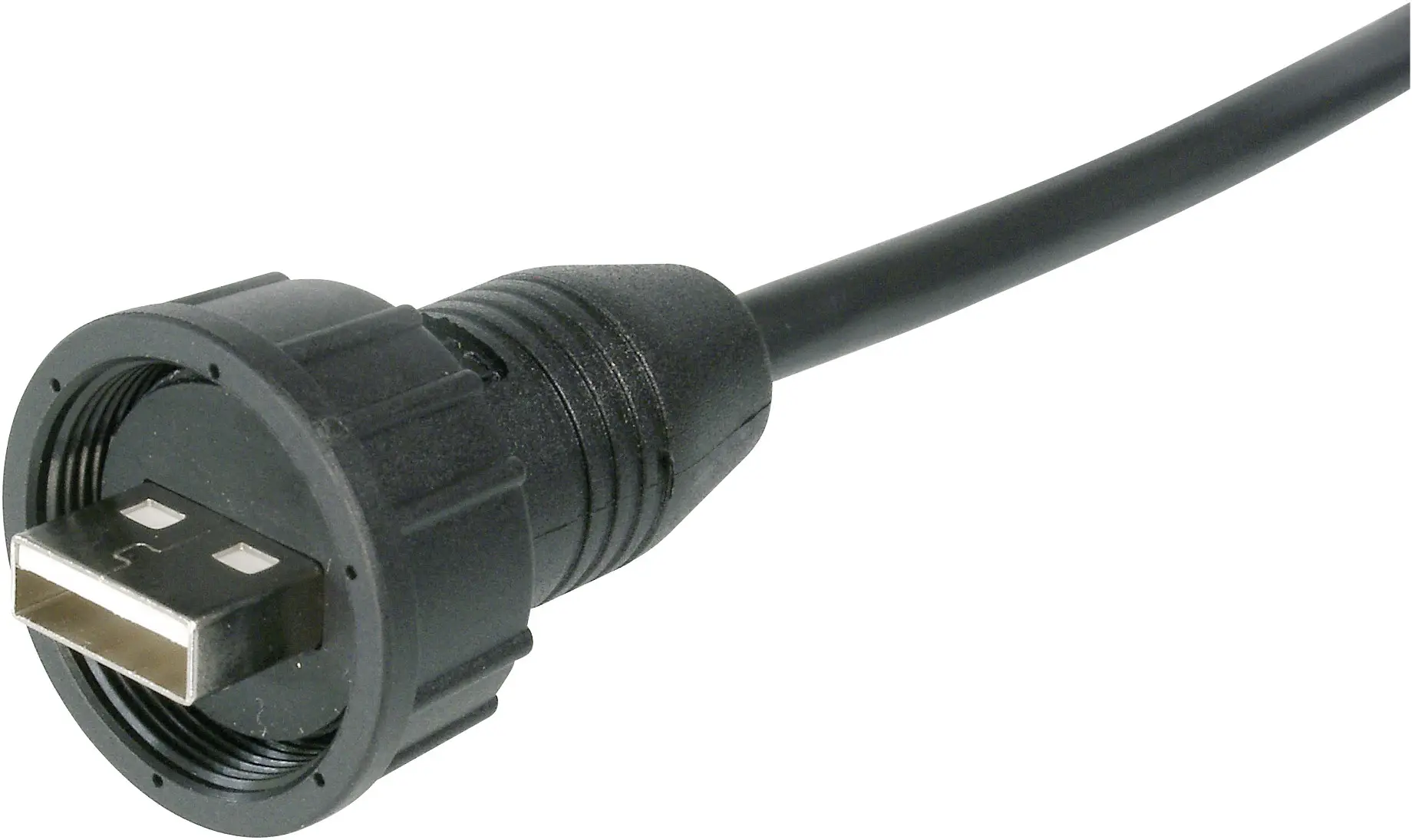 TRU COMPONENTS 1586511 Разъем USB-штекер TC-A-KAB-USBA-MS-1M-203, 1 шт.
