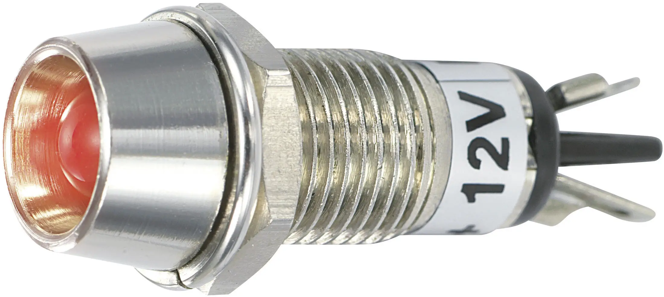 TRU COMPONENTS TC-R9 115L 12 В, красный Светодиодный индикатор красный 12 В/DC