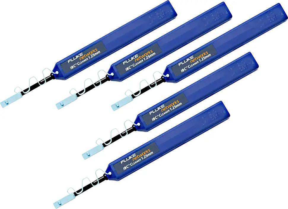 Комплект для очистки оптоволоконных окончаний Fluke Networks QuickClean-1.25-5P