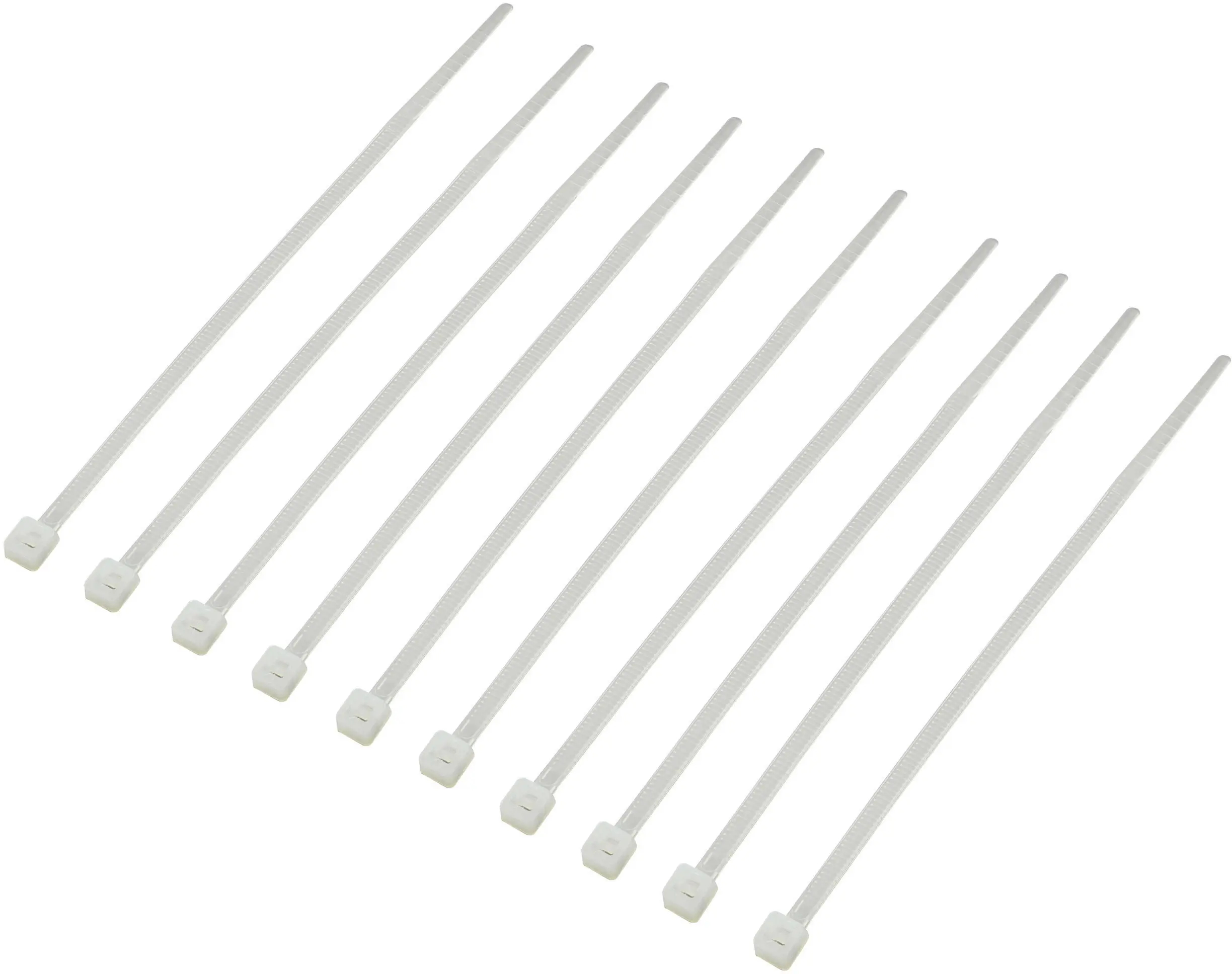 Кабельная стяжка TRU COMPONENTS TC-CV100K203 1592855, 100 мм, полиамид 6.6, 1000 шт.