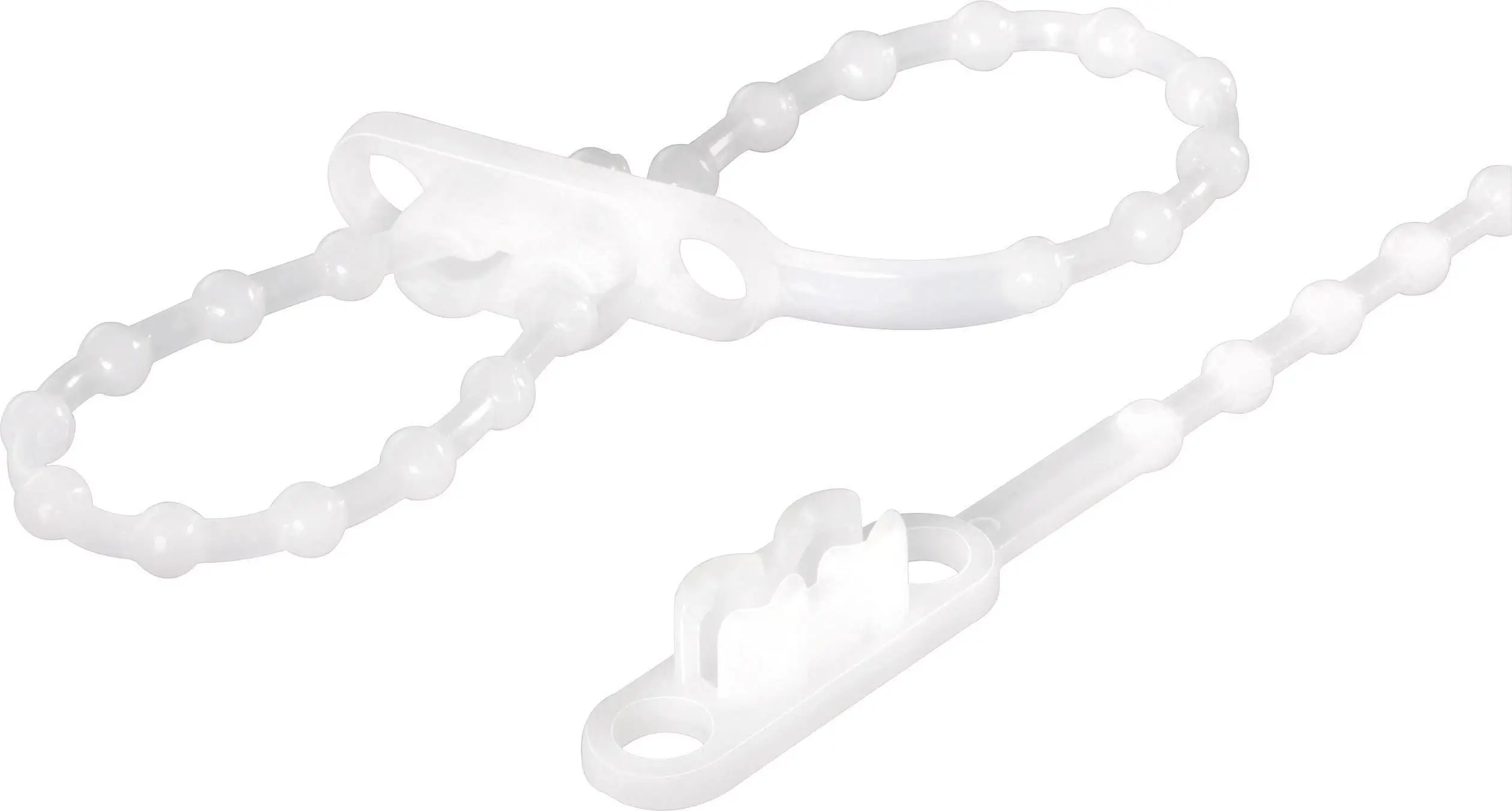Кульковий затискач TRU COMPONENTS TC-KTV145203 1592904, 145 мм, поліамід 6.6, 100 шт.