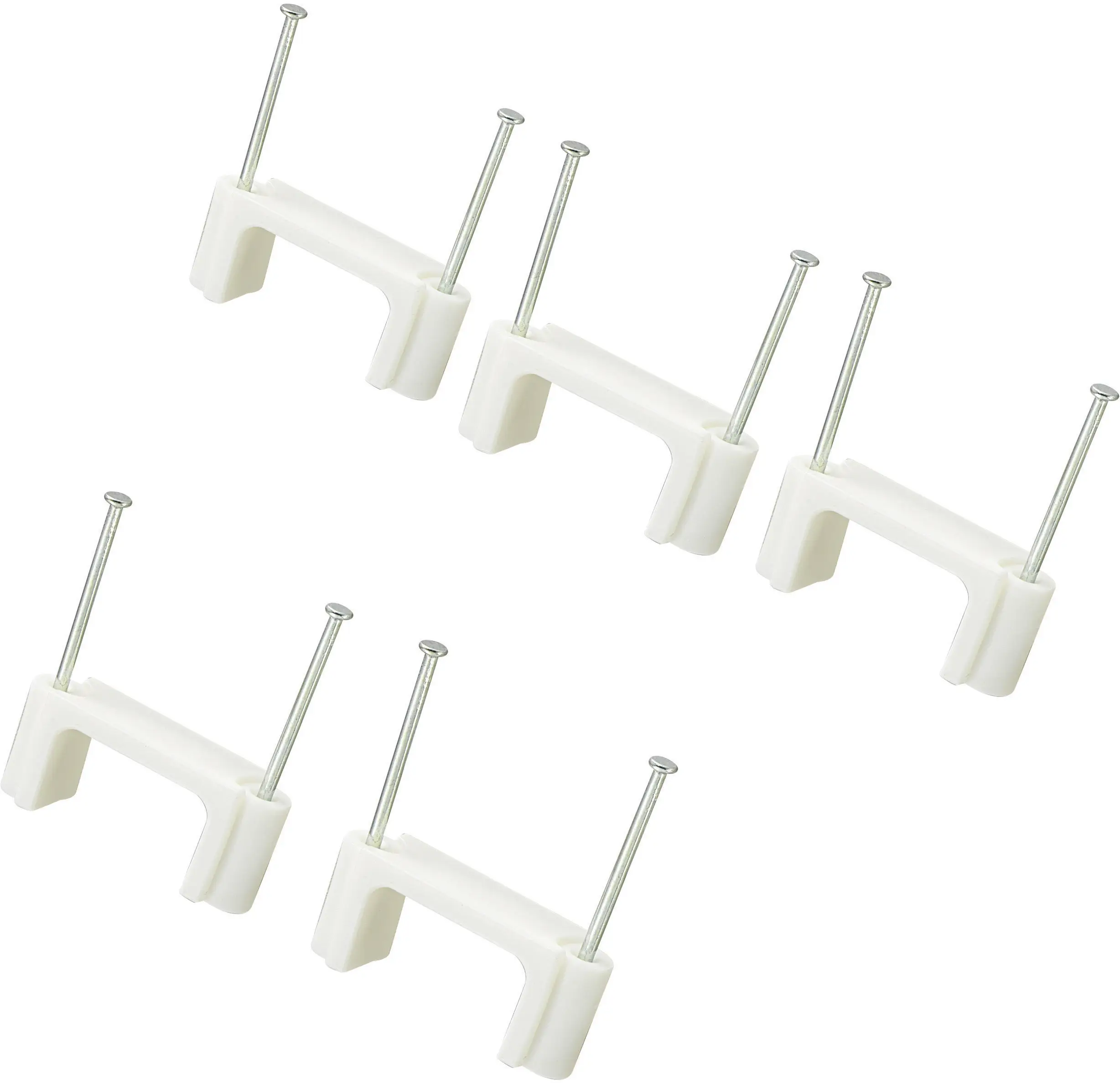 Пластикові гачки TRU COMPONENTS TC-DNF24203 1593095, 24 мм (макс.), 100 шт.