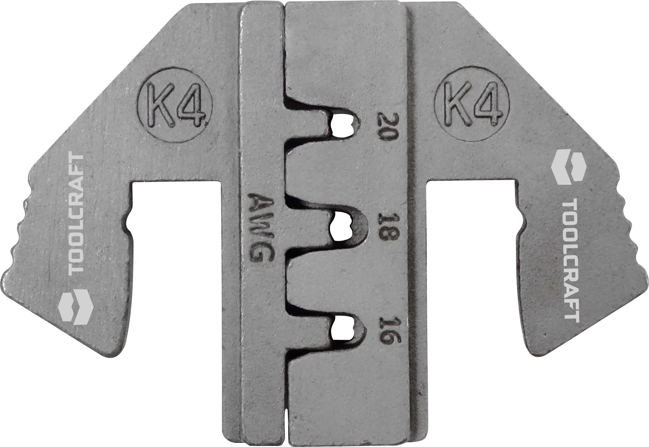 Вставка для обтискних кліпс TOOLCRAFT PLE-0K4 1595624, AWG 16-20