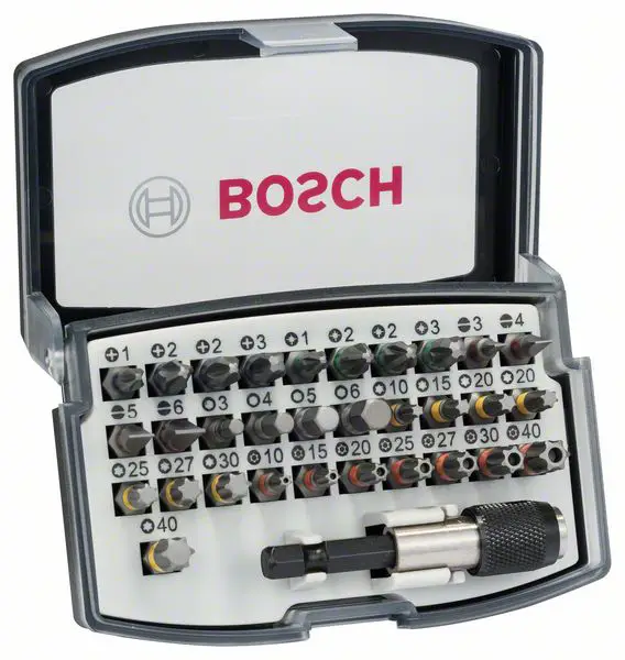 Набор насадок Bosch 2607017319, 1 комплект, внешний шестигранник.