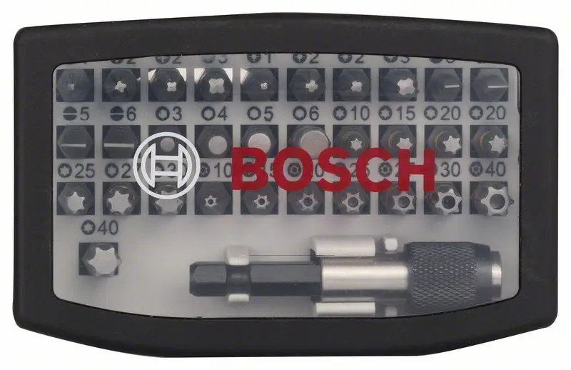 Набор насадок Bosch 2607017319, 1 комплект, внешний шестигранник.