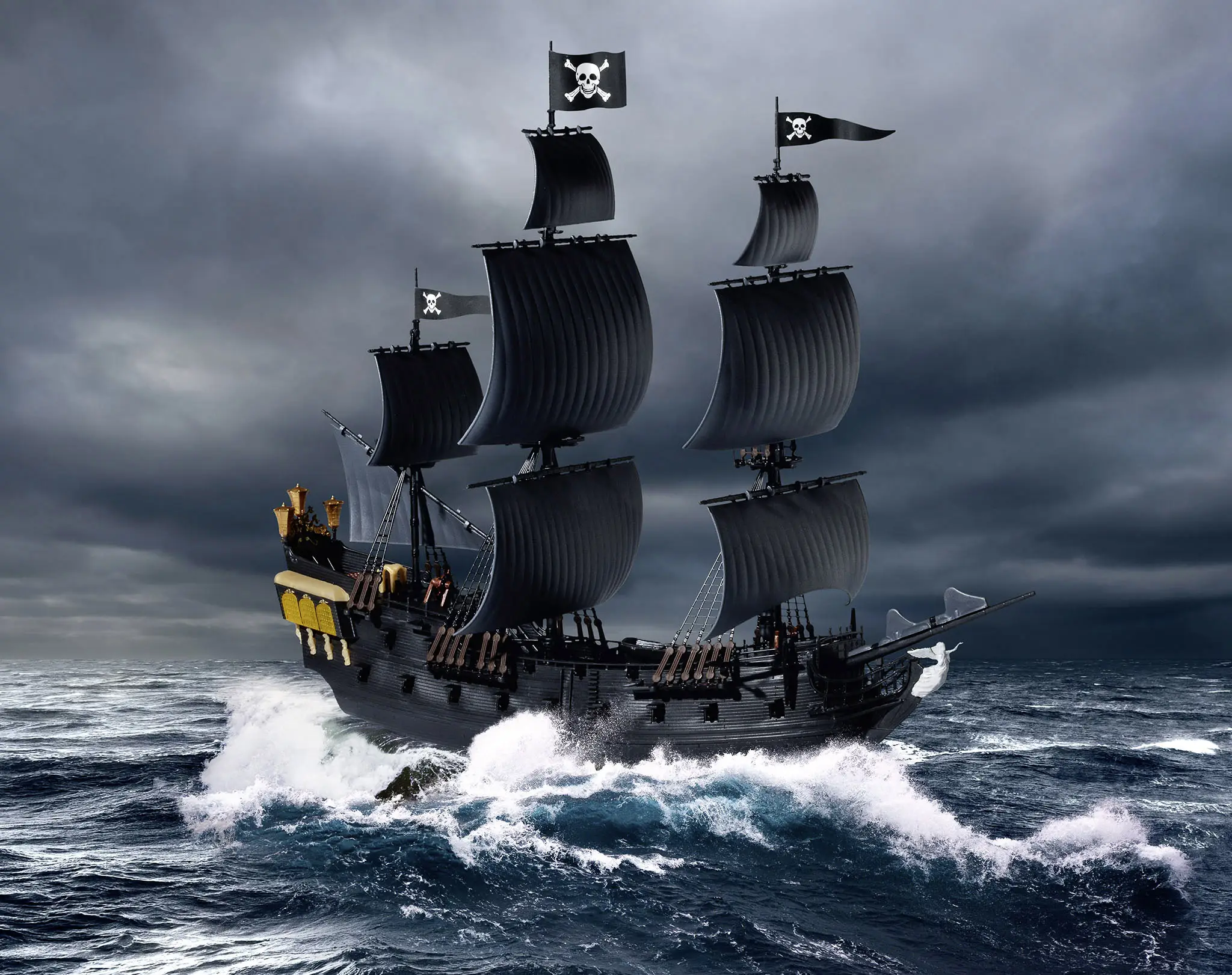 Модель корабля Revell Black Pearl 05499 масштабу 1:150