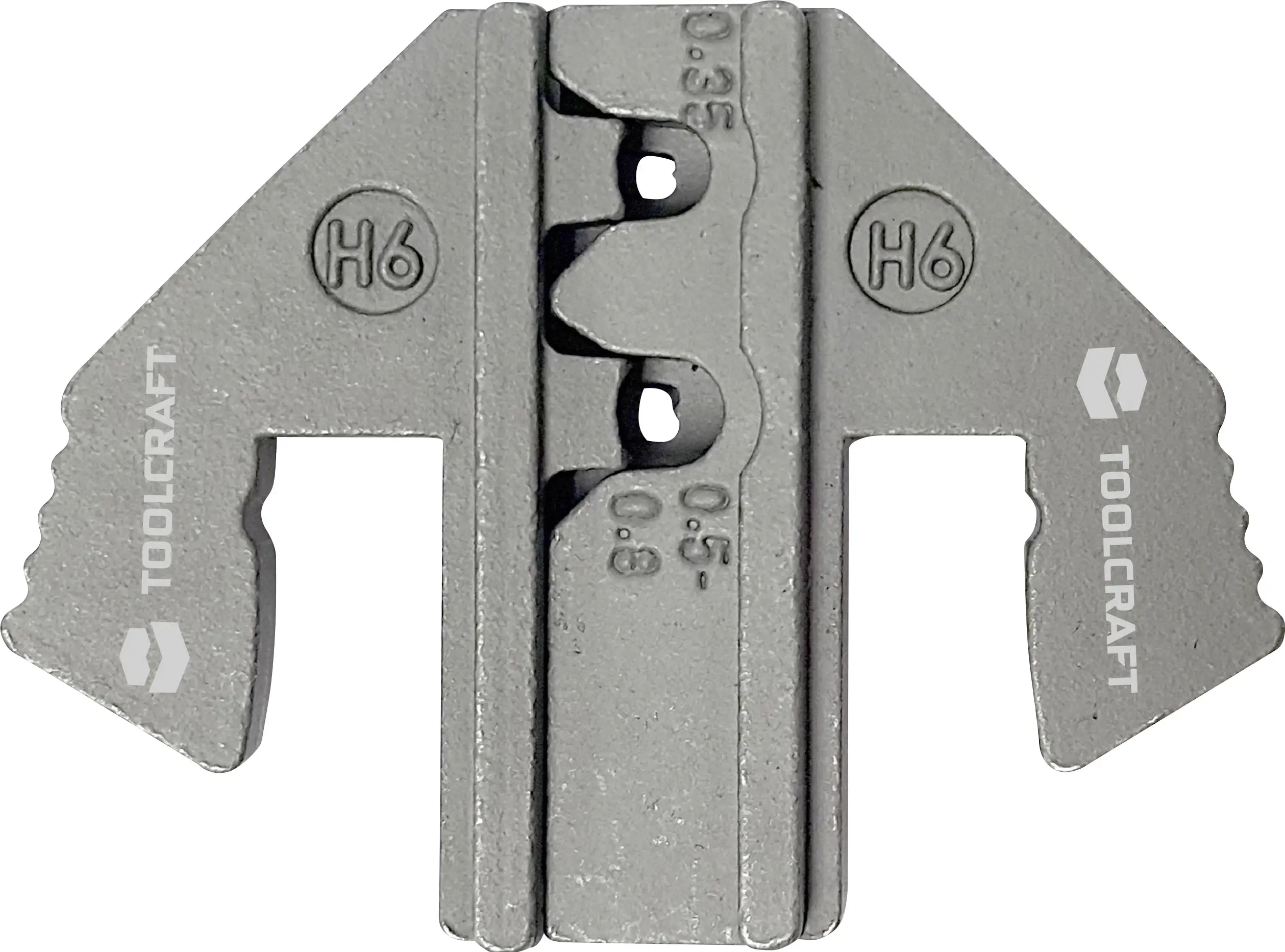 Вставка для обжимного инструмента TOOLCRAFT PLE-0H6 1601086, провод сечением от 18 до 22 AWG.