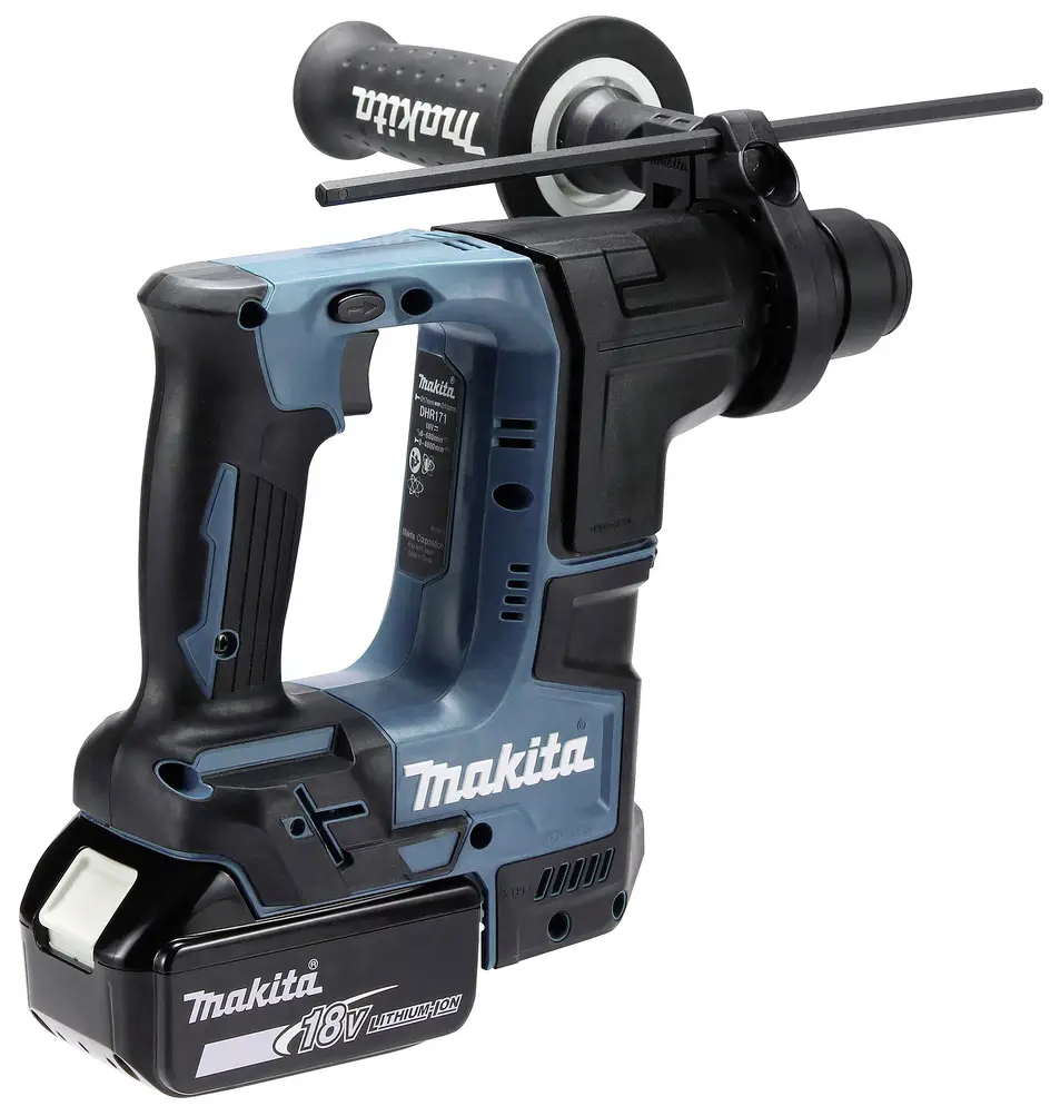 Аккумуляторная ударная дрель Makita DHR171Z SDS-Plus 18 В с литий-ионным аккумулятором (без батареи).