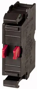 Eaton M22-CK01 Фронтальний контактний елемент 1 NC миттєвий 230 В/AC, 400 В/AC, 500 В/AC, 24 В/DC, 110 В/DC, 220 В/DC 1 шт.
