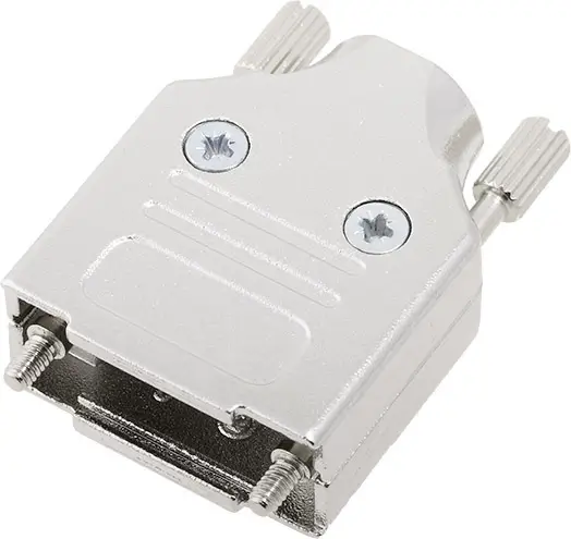 Корпус роз'єму D-SUB encitech MHDM09-K 6560-0136-01 Кількість контактів: 9 металевий 180° срібний 1 шт.
