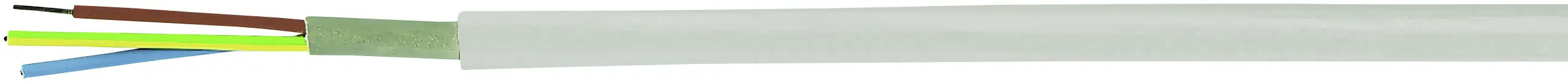 Монтажний кабель HELU 39057, 3 G 2,5 мм², 50 м, сірий