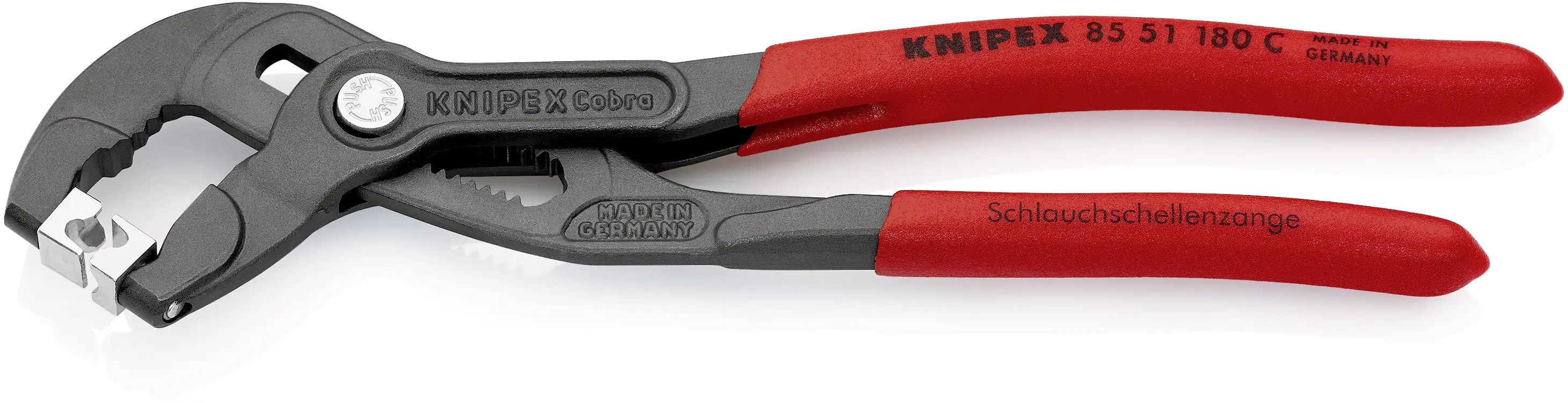 Плоскогубці для кабельних стяжок Knipex 85 51 180 C 180 мм 1 шт.