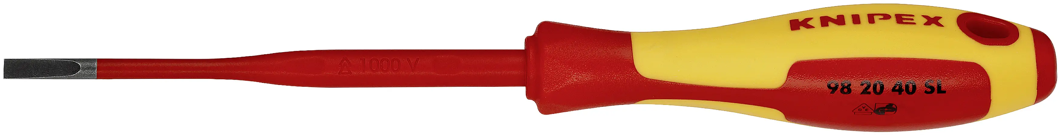 Knipex Slim 98 20 40 SL отвертка с плоской головкой Длина кончика: 100 мм